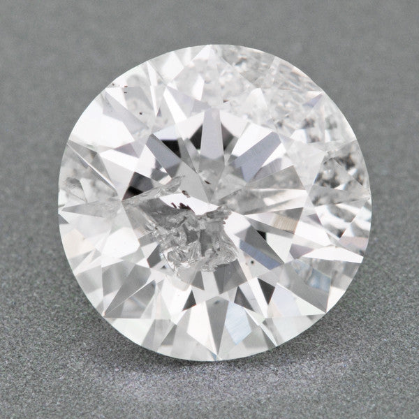 Loose 1.19 Carat Loose Round Brilliant Cut Diamond E Color I2 Clarity with EGL USA Report | Affordable Large Diamond