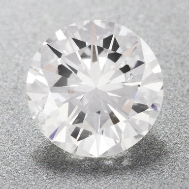 0.38 Carat D Color SI2 Clarity Natural Loose Round Diamond - 100% Eye Clean - EGL USA