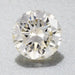 0.39 Carat Natural Faint Yellow Loose Round L Color Diamond SI2 Clarity | EGL USA Report | Good Cut