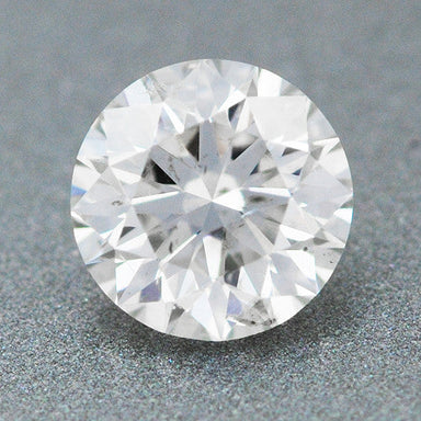 0.46 Carat Loose Round Brilliant Cut Diamond - Excellent  Ideal Cut F Color SI1 Clarity - 100% Eye Clean - EGL Graded