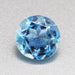 Deep Paradise Blue Loose 0.37 Carat Round Aquamarine | Natural 4.9 mm