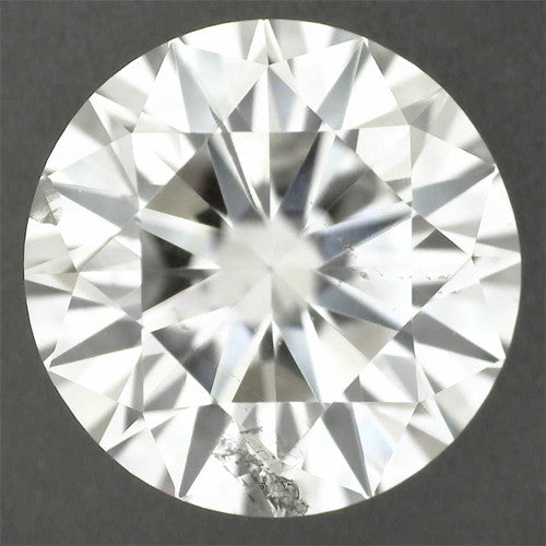 Natural 0.66 Carat Loose E Color SI3 Clarity Round Brilliant Cut Diamond with EGL USA Report Very Good Symmetry