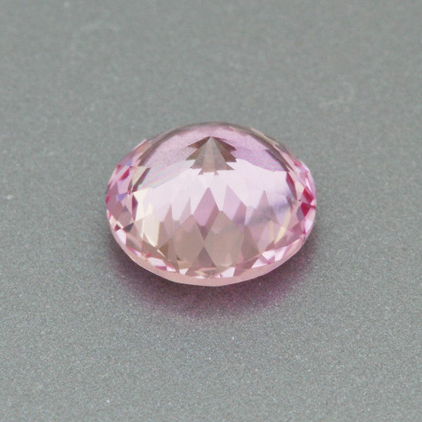6mm Fine Loose Lab Grown Carnation Pink Sapphire | 1.09 Carat Round - Item: SPSYN003353 - Image: 2