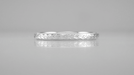 Art Deco Hand Engraved Wheat Millgrain Platinum Vintage Wedding Band Design - 2.5mm