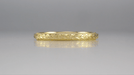 Art Deco Hand Engraved Wheat Yellow Gold Vintage Style Domed Wedding Band with Milgrain - 2.5mm Wide - 14K or 18K