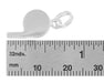 Small Working Whistle Charm Pendant in 14 Karat Gold
