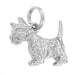 Scottish Terrier "Scottie" Dog Charm in 14 Karat Gold - Yellow, White or Rose
