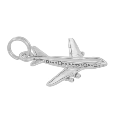 1960's 747 Jet Airplane Charm in 14 Karat Gold - alternate view