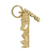 Vintage Hawaiian Ku Tiki Charm in 14 Karat Yellow Gold