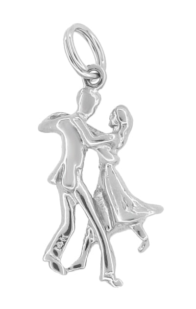 Ballroom Dancers Charm in 14 Karat Gold - Item: C456 - Image: 4