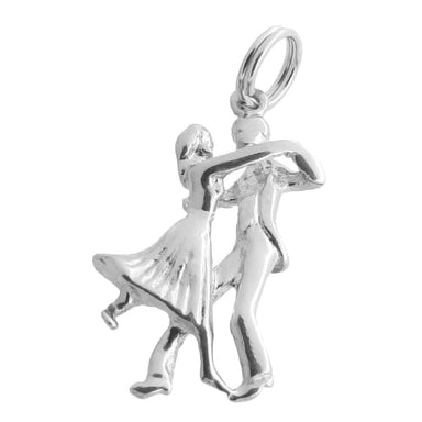 Ballroom Dancers Charm in 14 Karat Gold - alternate view