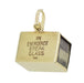 In Emergency Break Glass Mad Money Charm in 14 Karat Gold