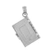 Movable Lords Prayer Opening Book Charm in 14 Karat Yellow Gold or White Gold