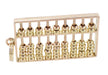 Moveable Vintage Abacus Charm in 14 Karat Yellow Gold