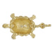Turtle Charm Pendant in 14 Karat Yellow Gold