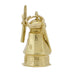Vintage Dutch Windmill Charm with Movable Blades in 14 Karat Yellow Gold