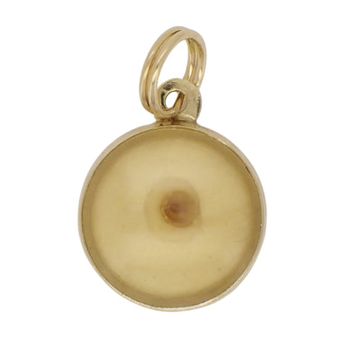 Vintage Matthew 17:20 Mustard Seed Faith Charm in 14 Karat Yellow Gold