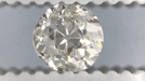 0.46 Carat Loose Old European Cut Diamond Natural L Color VS2 Clarity