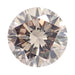0.58 Carat Peach Color Fancy Light Brown Loose Natural Diamond | Round Brilliant VS1 Clarity