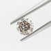 0.58 Carat Peach Color Fancy Light Brown Loose Natural Diamond | Round Brilliant VS1 Clarity