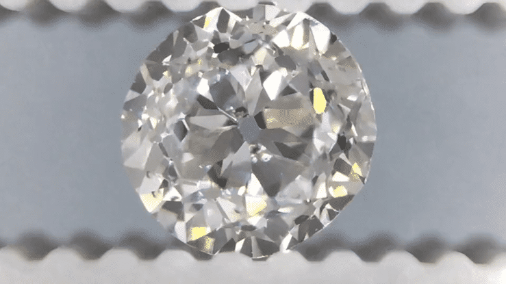 0.36 Carat Natural Loose Old European Cut Diamond - G Color SI2 Clarity - Item: D362 - Image: 3