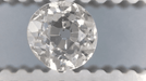 0.38 Carat Loose Old European Cut Diamond - Natural H Color SI1 Clarity