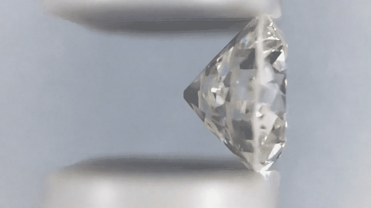 0.27 Carat Natural Vintage Transitional Round Brilliant Cut Loose Diamond - H Color SI2 Clarity - Item: D397 - Image: 3
