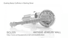 Dueling Banjo Cufflinks in Sterling Silver
