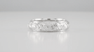 Filigree Centerbrook Art Deco Vintage Diamond Wedding Ring in Platinum - Size 5