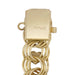Linked Hearts 1960's Vintage 12K Yellow Gold Filled Triple Link Charm Bracelet - 7.5 Inches