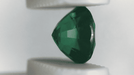 Stunning 6mm Round Jade Green Lab Grown Emerald | 0.79 Carat
