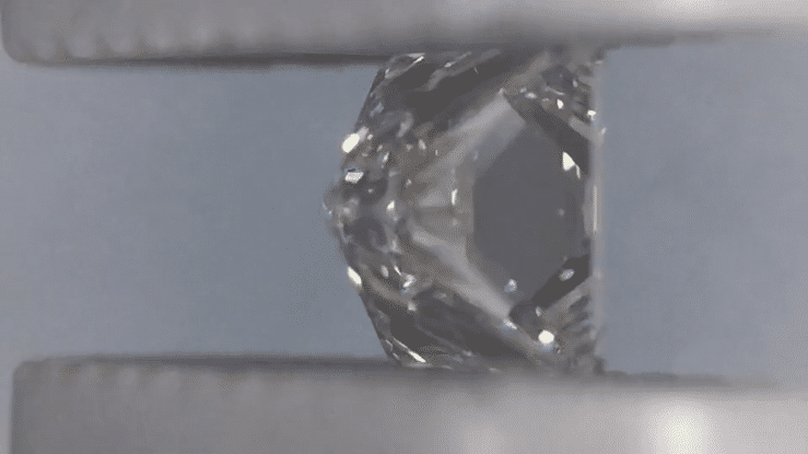 Natural Loose 0.35 Carat Princess Cut Square Diamond E Color SI2 Clarity with EGL USA Report - Item: D105 - Image: 3