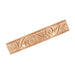 Men's Art Deco Scrolls Engraved Wedding Band in 14 Karat Rose Gold