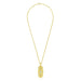 1920's Filigree Art Deco Diamond and Aquamarine Pendant Necklace in Sterling Silver in Yellow Gold Vermeil