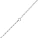Antique Style Crinkle Link Neckchain - 925 Silver - Art Deco
