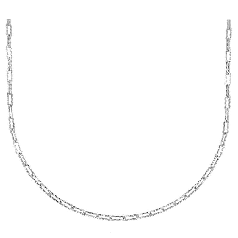 Antique Crinkle Link Neckchain - Replacement Chain for Old Necklaces