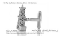 Oil Rig Cufflinks in Sterling Silver - Oil Derricks