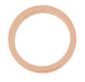 Side of 4mm Wide Carved Flowers and Leaves Millgrain Edged Vintage Rose Gold Wedding Band