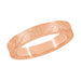 14 Karat Rose Gold 5mm Wide Western Hand Engraved Scrolls & Leaves Vintage Style Wedding Ring