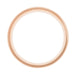 Antique Hand Carved Scrolls Art Deco Mens Western Wedding Band in 14K Rose Gold - 6mm Wide