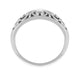 Edwardian Filigree Diamond Ring in White Gold - 10K, 14K or 18K