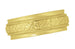 Yellow Gold Victorian Carved Leaves and Flowers 6mm Wide Wedding Ring