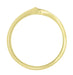 1960's Yellow Gold Free Form Wave Ring - 10K or 14K