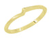 1960's Yellow Gold Free Form Wave Ring - 10K or 14K