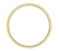 R626Y - Side of 3mm Wide Yellow Gold Art Deco Etched Flowers and Leaves Vintage Wedding Ring