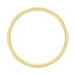 Side of Yellow Gold Hand Carved Antique Wedding Band Flower Embossed R638Y