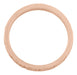 1950's Love Anchor and Cross Wedding Band in 14 Karat Rose Gold - 3mm Wide