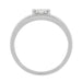 Vera Vintage Style 1960's Mid Century Diamond Ring in 14 Karat White Gold