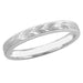 Platinum Antique Inspired Art Deco Hand Engraved Hawaiian Maile Leaves Wedding Ring