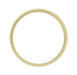 1950s Yellow Gold Mid Century Modern Starburst Carved Wedding Band - 6mm Wide